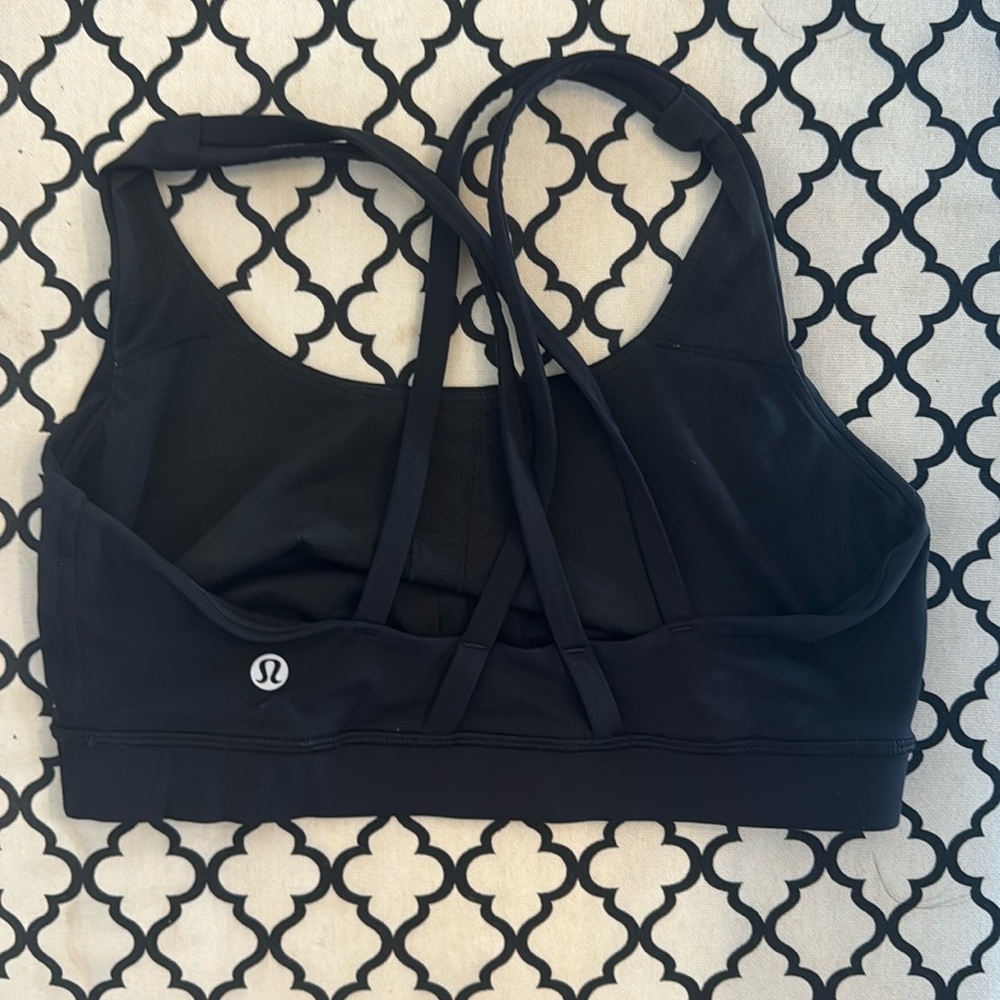 Black Lululemon Sports bra
